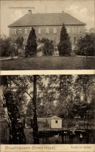Ak Bruchhausen Vilsen Niedersachsen, Amtsrichterwohnung
