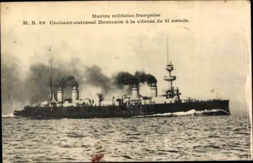 Ak Marine Militaire Francaise, Croiseur cuirasse Montcalm