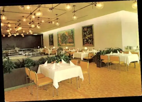 Ak Berlin Mitte, Palast der Republik, Linden-Restaurant