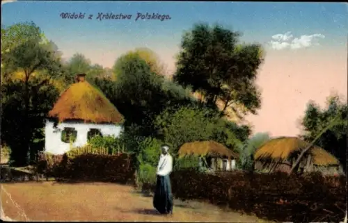 Ak Polen, Królestwo Polskie, Dorfpartie