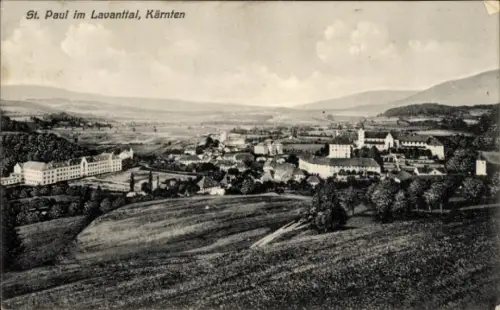 Ak St. Paul im Lavanttal in Kärnten, Gesamtansicht