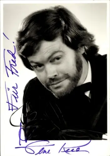 Ak Gene Reed, Tänzer und Choreograph, Portrait, Autogramm