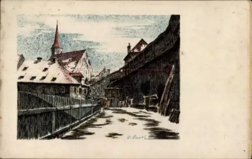 Ak Eger Erlau Ungarn, Franziskanerhof