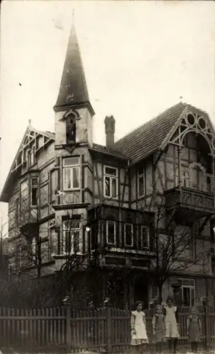 Foto Ak Hamburg Wilhelmsburg, Villa