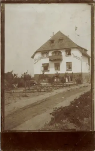 Foto Ak Nordseebad Cuxhaven, Skulda-Pension