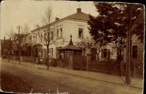 Foto Ak Radeberg in Sachsen, Hermann Zocher, Radeberger Zeitung