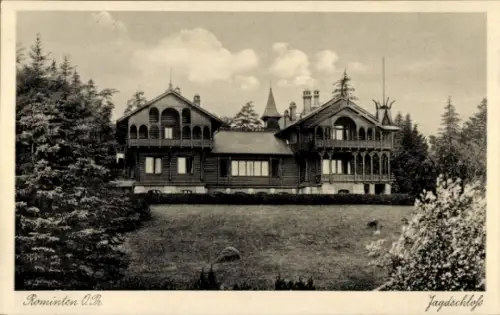 Ak Rominten Ostpreußen, Kaiserliches Jagdschloss