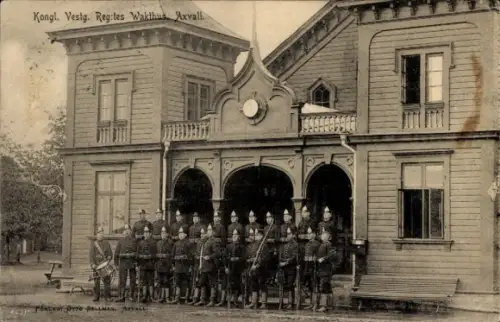 Ak Axvall Schweden, Königliches Regiment, Hochgarde
