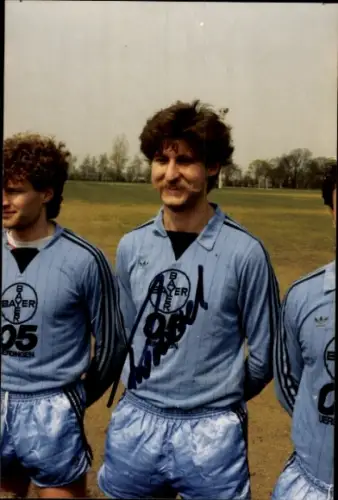Foto Fußballer Branko Rodosek, KFC Uerdingen 05, Autogramm