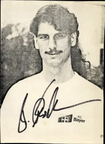 Autogramm Fußballer Thomas Puschmann, KFC Uerdingen 05, Portrait