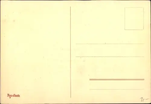 Ak Sternzeichen Jungfrau