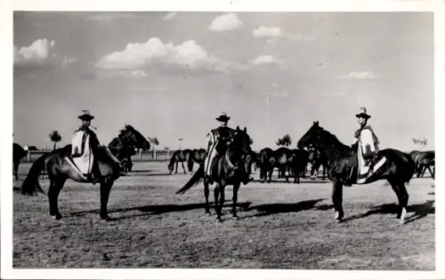 Ak Ungarn, Rosshirten auf der Hortobágy