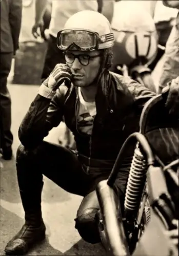 Ak Sachsenring, Weltmeisterschaftslauf für Motorräder Renzo Pasalini