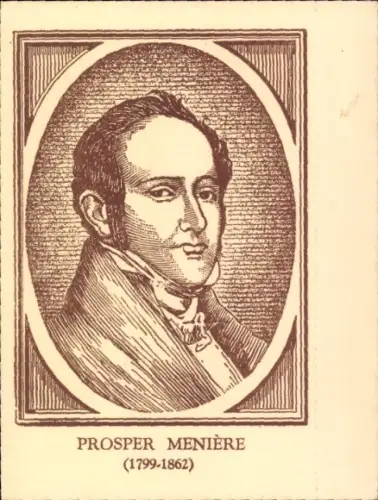 Ak Mediziner Prosper Menière, Werbung Loraga