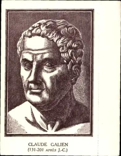 Ak Arzt Claude Galien, Werbung Loraga