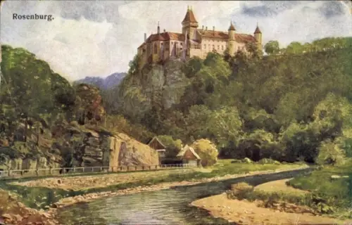 Ak Maria Dreieichen Rosenburg Mold in Niederösterreich, Burg