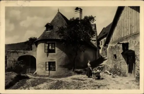 Ak Radlbach Spitz an der Donau Niederösterreich, Gebäude