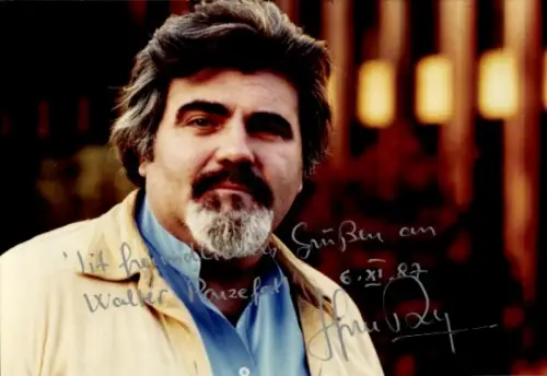 Ak Jean-Claude Riber, Intendant Opernhaus Bonn, Portrait, Autogramm