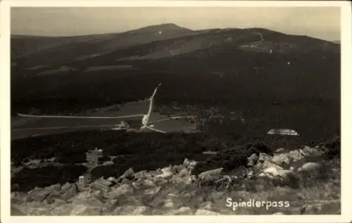 Foto Ak Spindleruv Mlýn Spindlermühle Riesengebirge Region Königgrätz, Spindlerpass