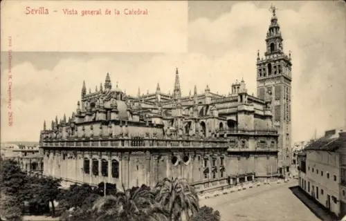 Ak Sevilla Andalusien,  Kathedrale,  Architektur, 1905, 