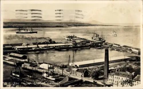 Ak Quebec Kanada, Hafen