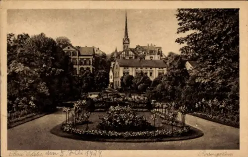 Ak Bad Elster im Vogtland, Parkanlage