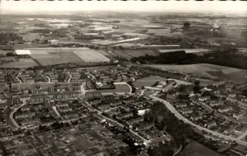 Ak Scharnhorst Dortmund im Ruhrgebiet, Fliegeraufnahme der M. S. A. Siedlung