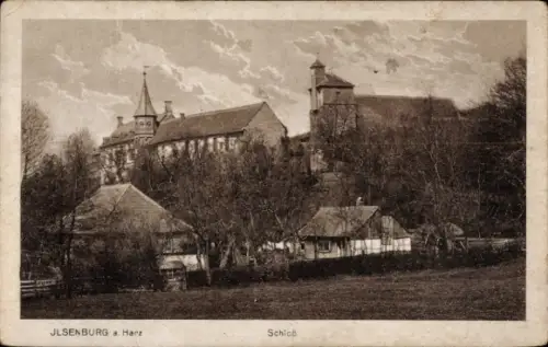 Ak Ilsenburg im Harz, Schloss
