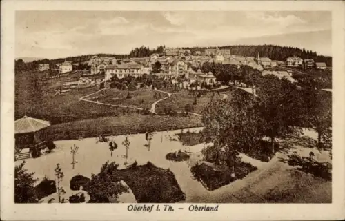 Ak Oberhof im Thüringer Wald, Oberland, Panorama