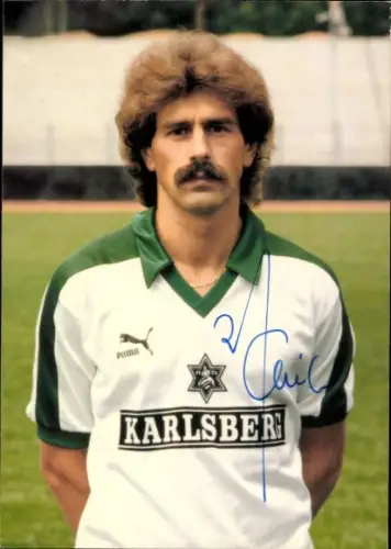 Autogrammkarte Fußballer Reinhard Brendel, FC Homburg, Autogramm