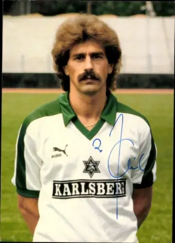 Autogrammkarte Fußballer Reinhard Brendel, FC Homburg, Autogramm