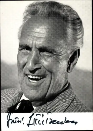 Foto Schauspieler Luis Trenker, Portrait, Autogramm