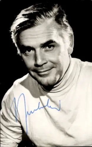 Ak Schauspieler Joachim Fuchsberger, Portrait, Autogramm