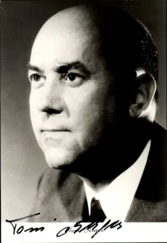 Ak Schauspieler Toni Berger, Portrait, Autogramm