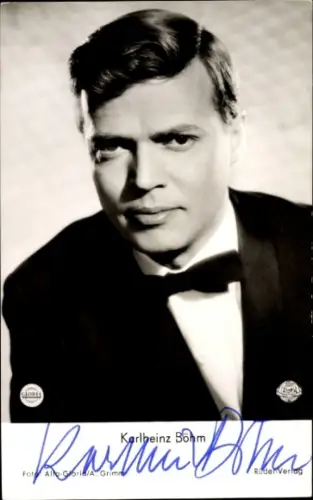 Ak Schauspieler Karlheinz Böhm in La Paloma, Portrait, Autogramm