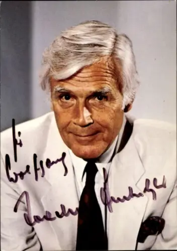 Ak Schauspieler Joachim Fuchsberger, Portrait, Autogramm