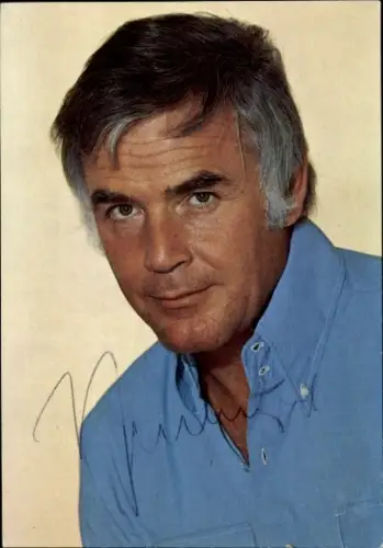 Ak Schauspieler Joachim Fuchsberger, Portrait, Autogramm