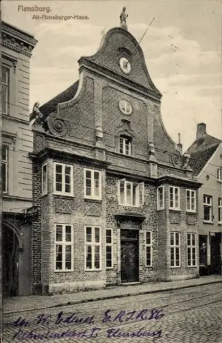 Ak Flensburg in Schleswig Holstein, Alt Flensburger-Haus