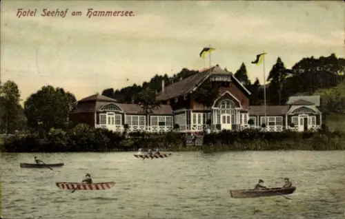 Ak Hamr na Jezeře Hammer am See Region Reichenberg, Hammersee, Hotel Seehof