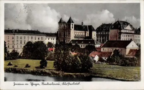 Ak Znojmo Znaim Südmähren, Kloster Louka, Klosterbruck