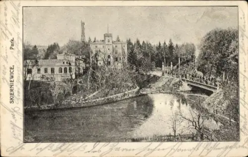 Ak Skierniewice Polen, Park