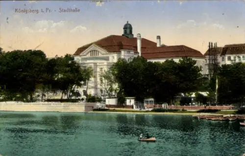 Ak Kaliningrad Königsberg Ostpreußen, Stadthalle