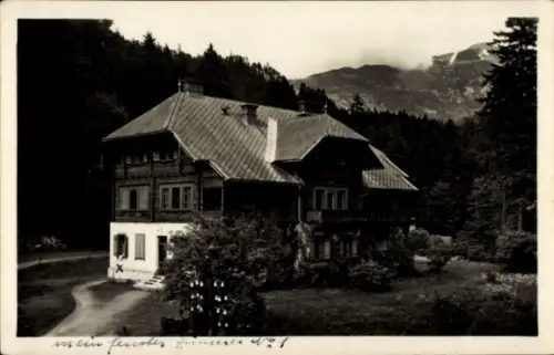 Ak Ennstal Steiermark, Hotel Gstatterboden, Dependence,  Gesäuse