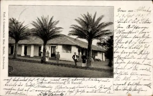 Ak Ranchi Indien, Diakonatswohnung