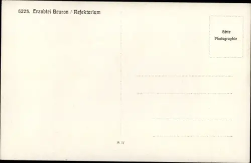 Ak Beuron, Refektorium