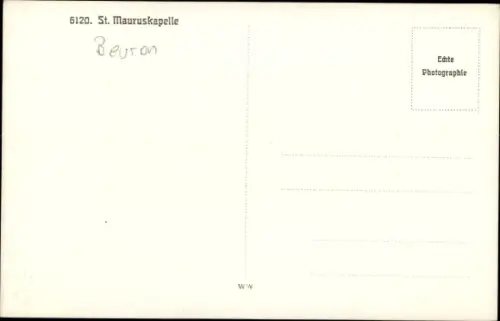 Ak Beuron, St. Mauruskapelle