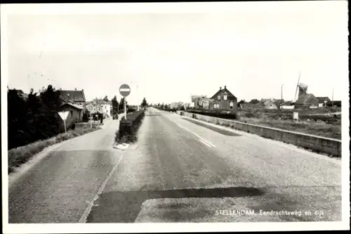 Ak Stellendam Goeree Overflakkee Südholland, Eendrachtsweg en dijk