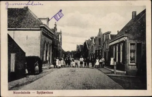 Ak Spijkenisse Südholland, Noordeinde