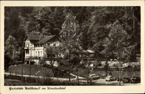 Ak Kirnitzschtal Bad Schandau Sächsische Schweiz, Gaststätte Waldhäus'l