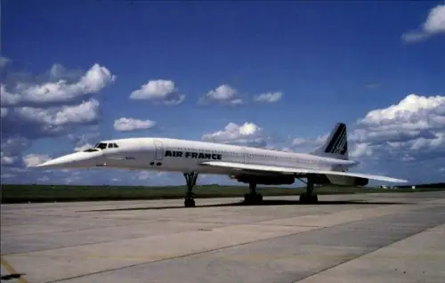 Ak Flugzeug Concorde F-BVFF, Air France